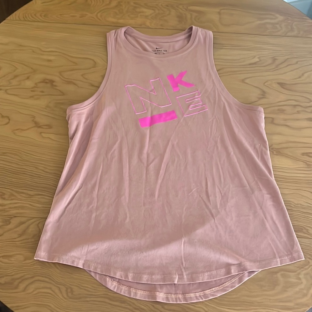 Pink Nike tank